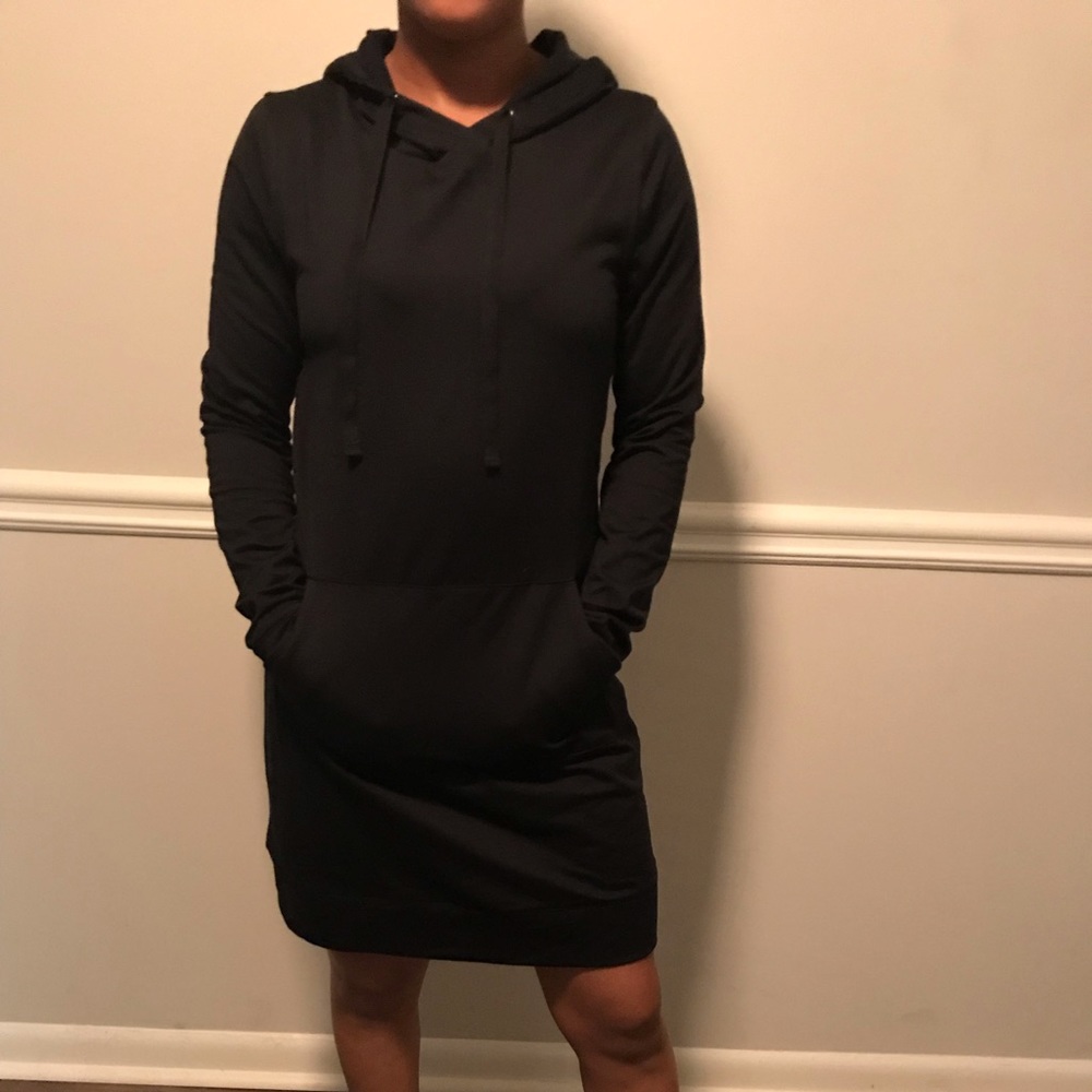 Long sleeved, hoodie dress :)